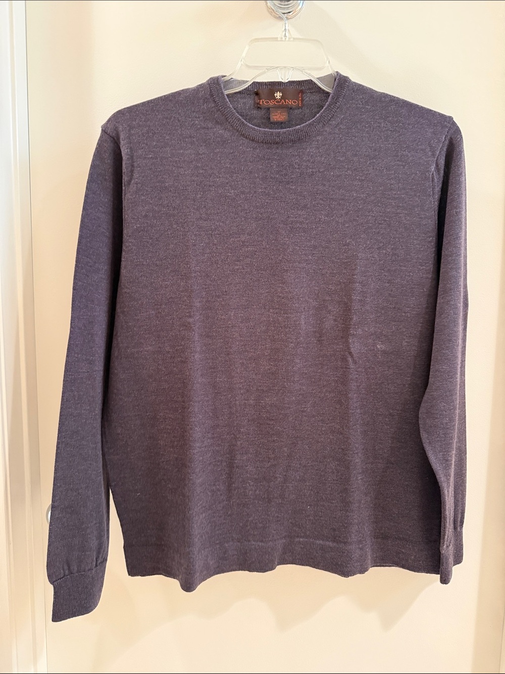 toscano knit dark gray size medium